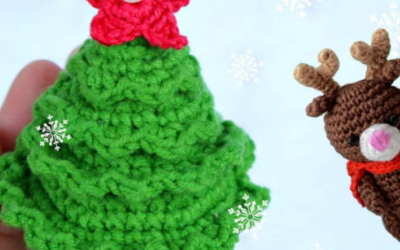 Arvore de Natal de Crochê Passo a Passo Fácil
