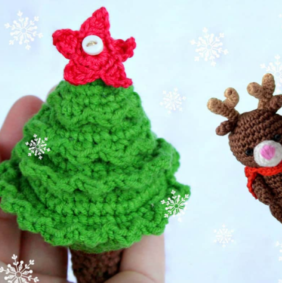 Arvore de Natal de Crochê Passo a Passo Fácil - Croche Uma Arte