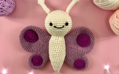 Borboleta Jane Amigurumi