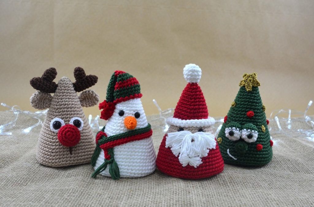 Amigurumis de Natal Receita Passo a Passo