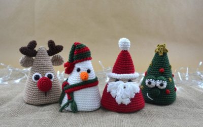 Amigurumis de Natal Receita Passo a Passo