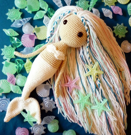 Sereia amigurumi passo a passo – Bonek de Crochê