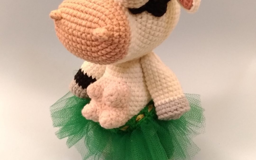 Vaca Melvina Amigurumi l Receita Círcula S/A