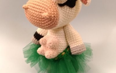 Vaca Melvina Amigurumi l Receita Círcula S/A