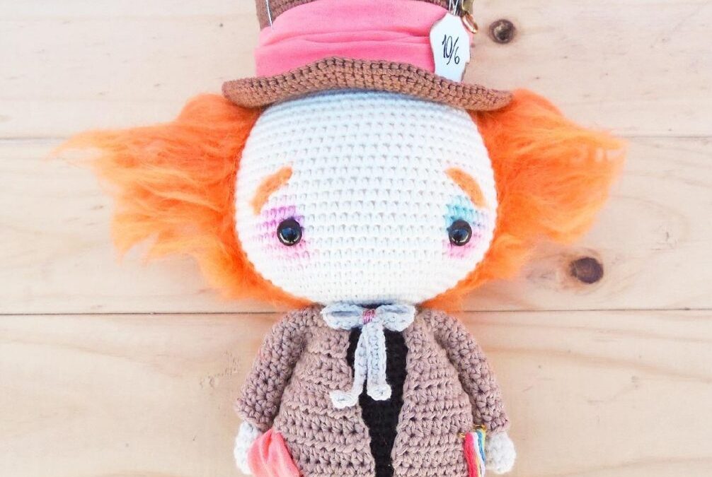 Receita Grátis Chapeleiro Maluco Amigurumi