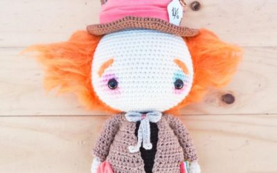 Receita Grátis Chapeleiro Maluco Amigurumi