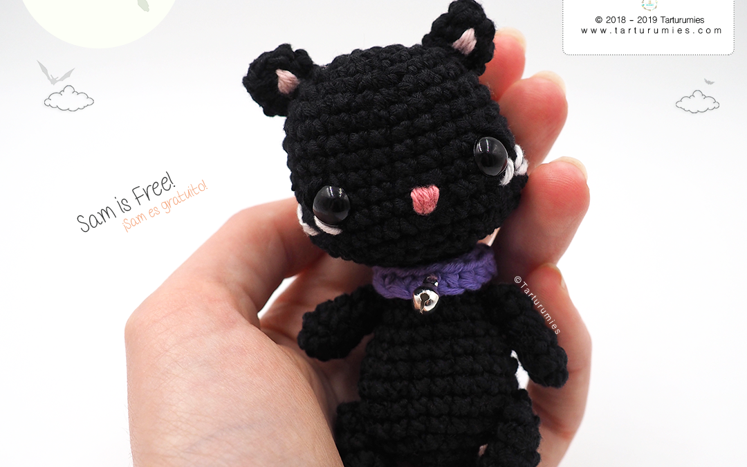 Gato Sam Amigurumi Receita Passo a Passo