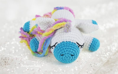 Pônei Unicórnio Amigurumi Receita Passo a Passo Grátis