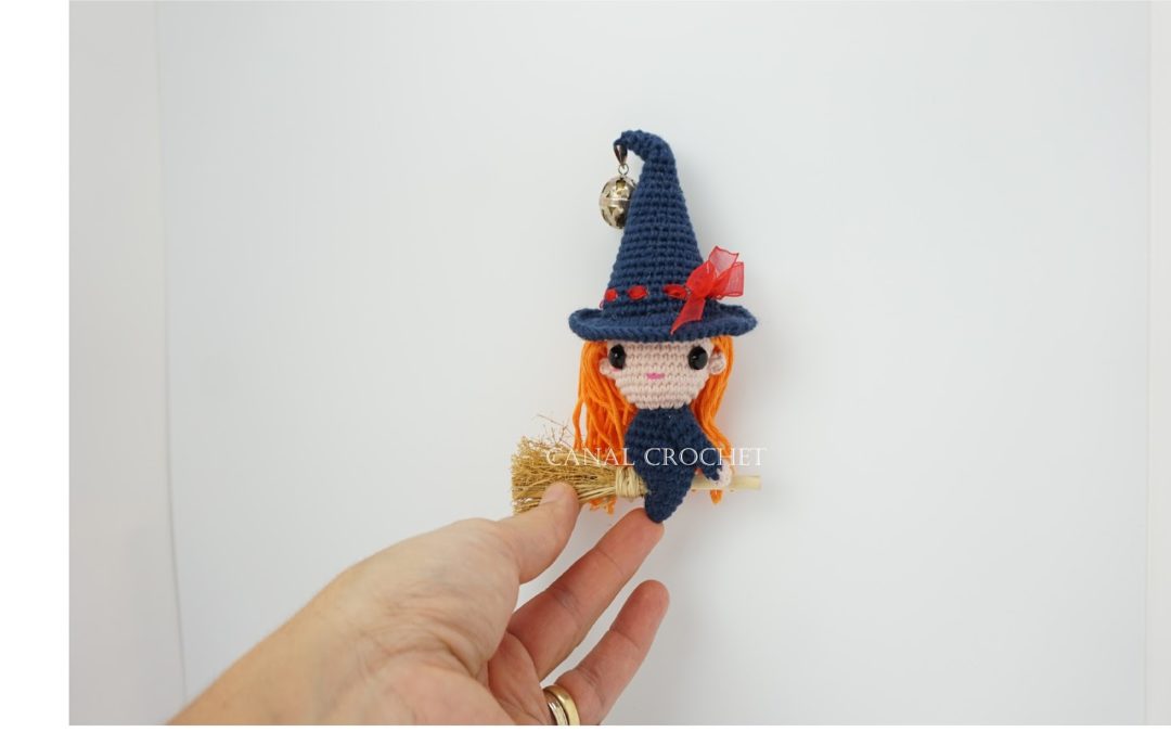 Como Fazer uma Bruxinha Amigurumi Passo a Passo Grátis