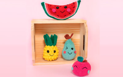 Receita Salada de Frutas Amigurumi Passo a Passo