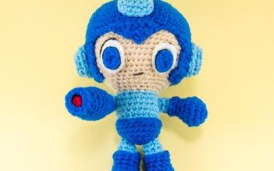 Megaman Amigurumi Receita Passo a Passo