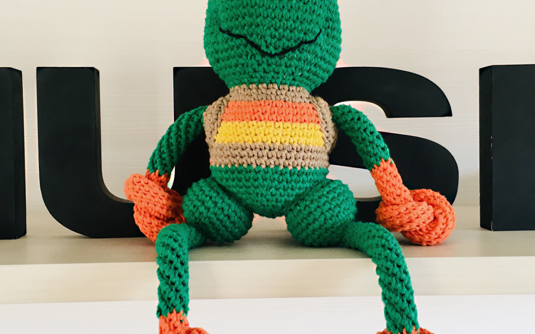 Amigurumi Sapo Kevin Nós Receita Passo a Passo