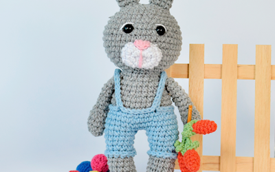 Como fazer um Coelho da Páscoa de Crochê/Amigurumi