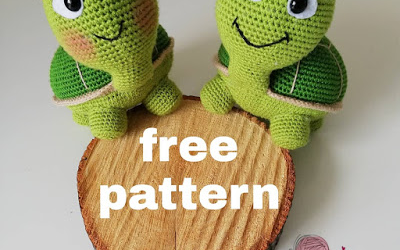 Casal Tartaruga Amigurumi