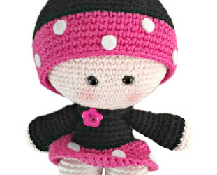 Boneca Yo Yo Minnie Amigurumi
