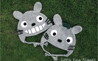 Gorro Totoro Crochê