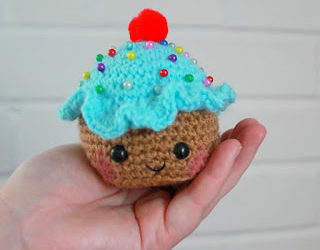 Alfineteiro Cupcake