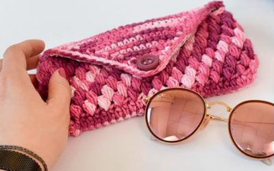 Porta Oculos de Croche