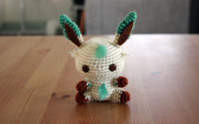 Leafeon Baby | Amigurumi Receita Passo a Passo