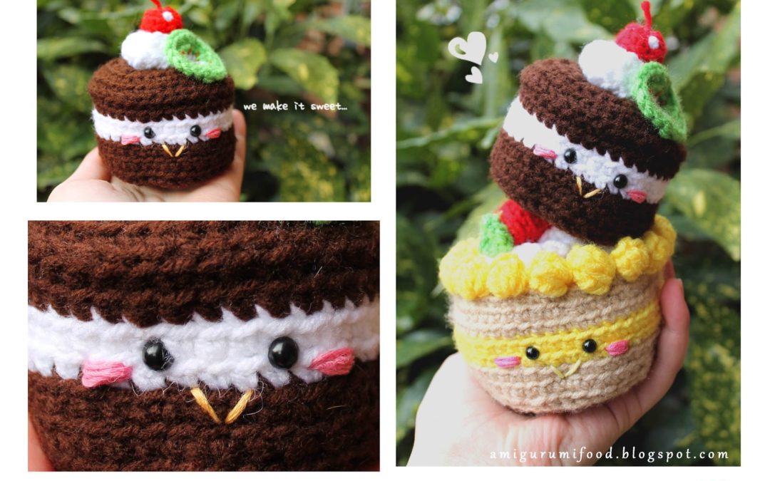 Bolo de Chocolate – Amigurumi