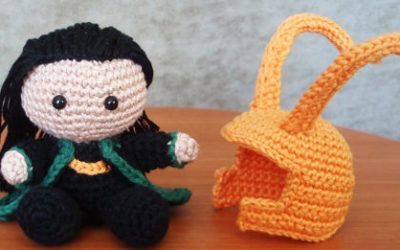 Boneco Loki Amigurumi