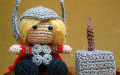 Boneco Thor Amigurumi