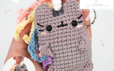 Chaveiro Pusheen Unicórnio