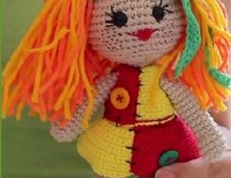 Boneca Emílie Amigurumi – Croche Uma Arte