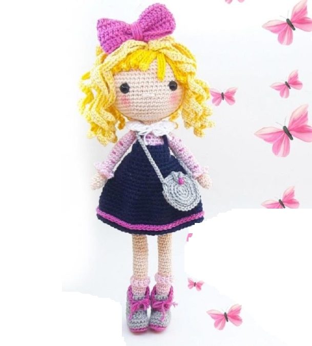 Boneca Estella Amigruumi – Croche Uma Arte