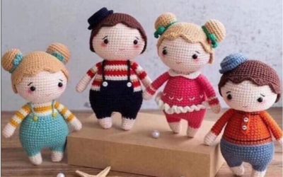 Bonecos Gordinhos Amigurumi – Croche Uma Arte