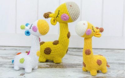 Girafa Bernie – Croche Uma Arte