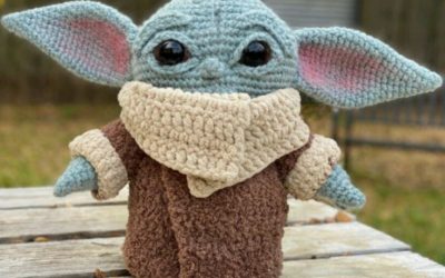 Receita mestre Yoda Amigurumi – Croche Uma Arte