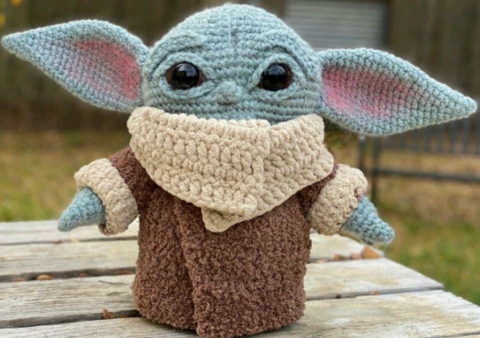 Receita mestre Yoda Amigurumi – Croche Uma Arte