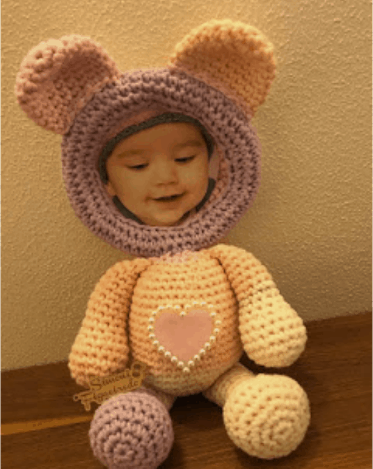 Ursinho Porta Retrato Amigurumi – Croche Uma Arte