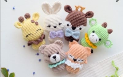 Mini Brinquedos para Bebês – Croche Uma Arte