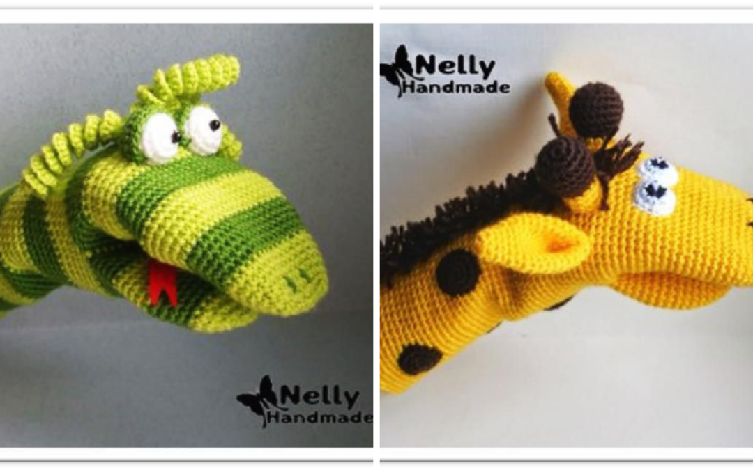 Fantoche de Mão Amigurumi – Croche Uma Arte