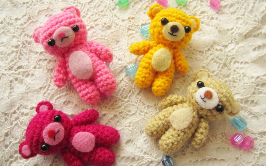 Mini Urso Teddy – Croche Uma Arte