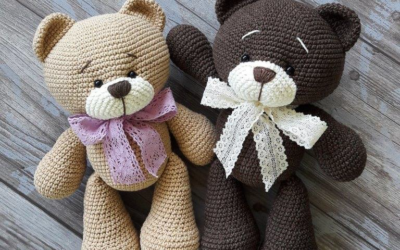 Ursinho Fofo – Croche Uma Arte