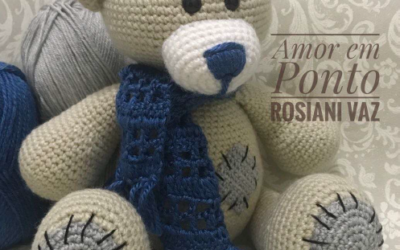 Ursinho Retalho – Croche Uma Arte