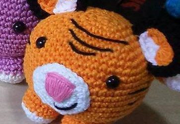 Tigre Bola – Croche Uma Arte
