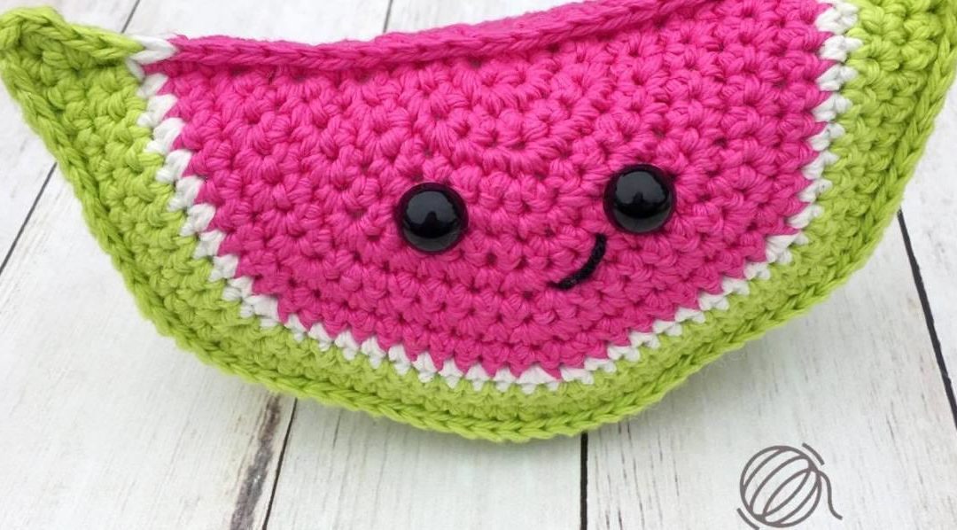 Melancia Amigurumi – Croche Uma Arte