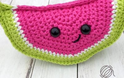 Melancia Amigurumi – Croche Uma Arte