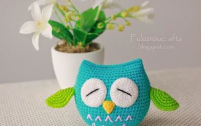 Coruja Amigurumi – Croche Uma Arte