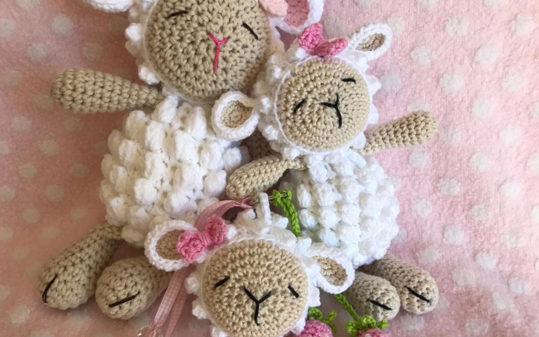 Ovelha Pipoca – Croche Uma Arte