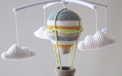 Mobile Balão – Croche Uma Arte