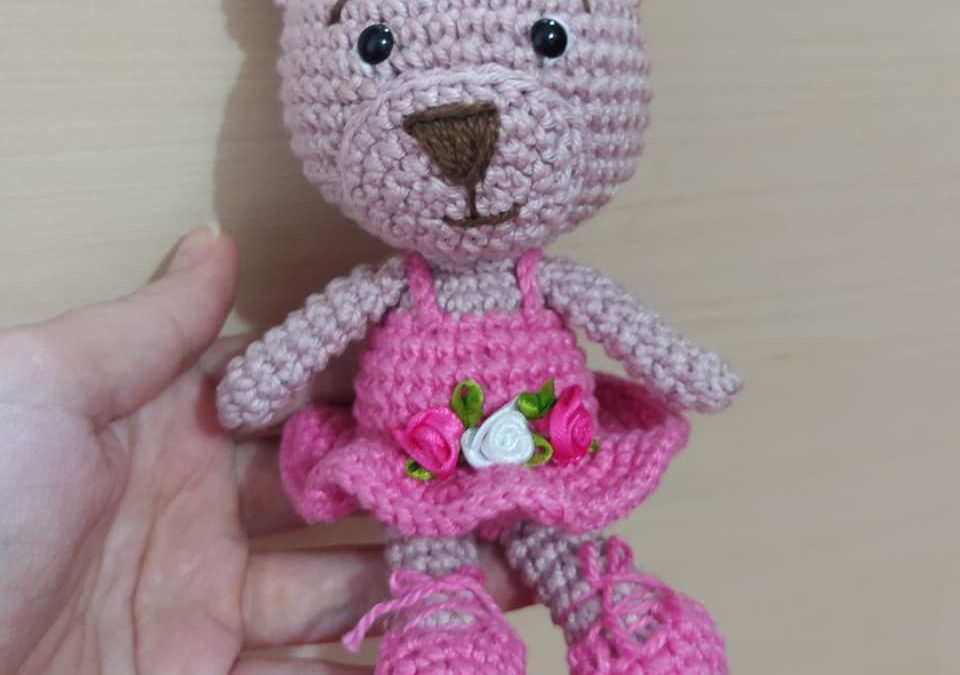 Ursinha Bailarina Lili – Receita Passo a Passo