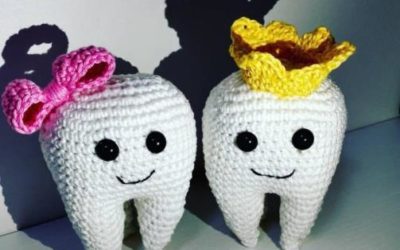 Dente Amigurumi – Receita Passo a Passo