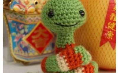 Cobrinha Amigurumi – Receita Passo a Passo