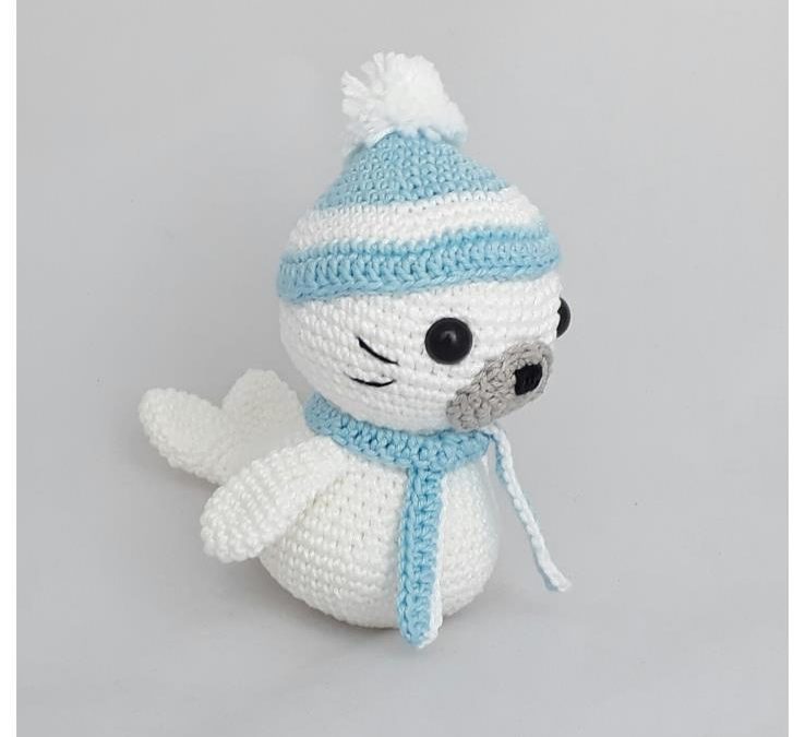 Foca Amigurumi – Croche Uma Arte