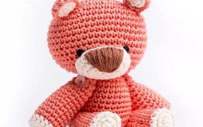 Ursinho Rosa – Receita Passo a Passo